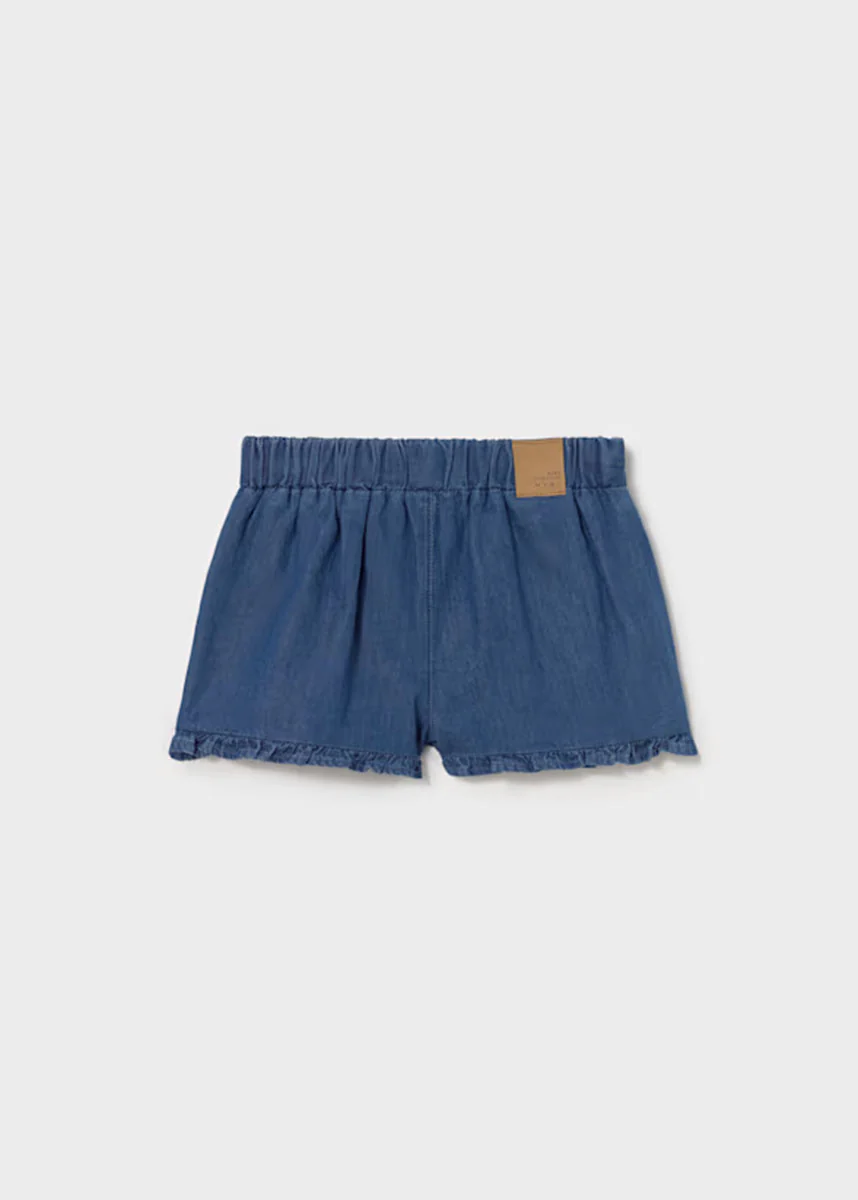Jones Denim Tie Shorts - Dark - Image 2