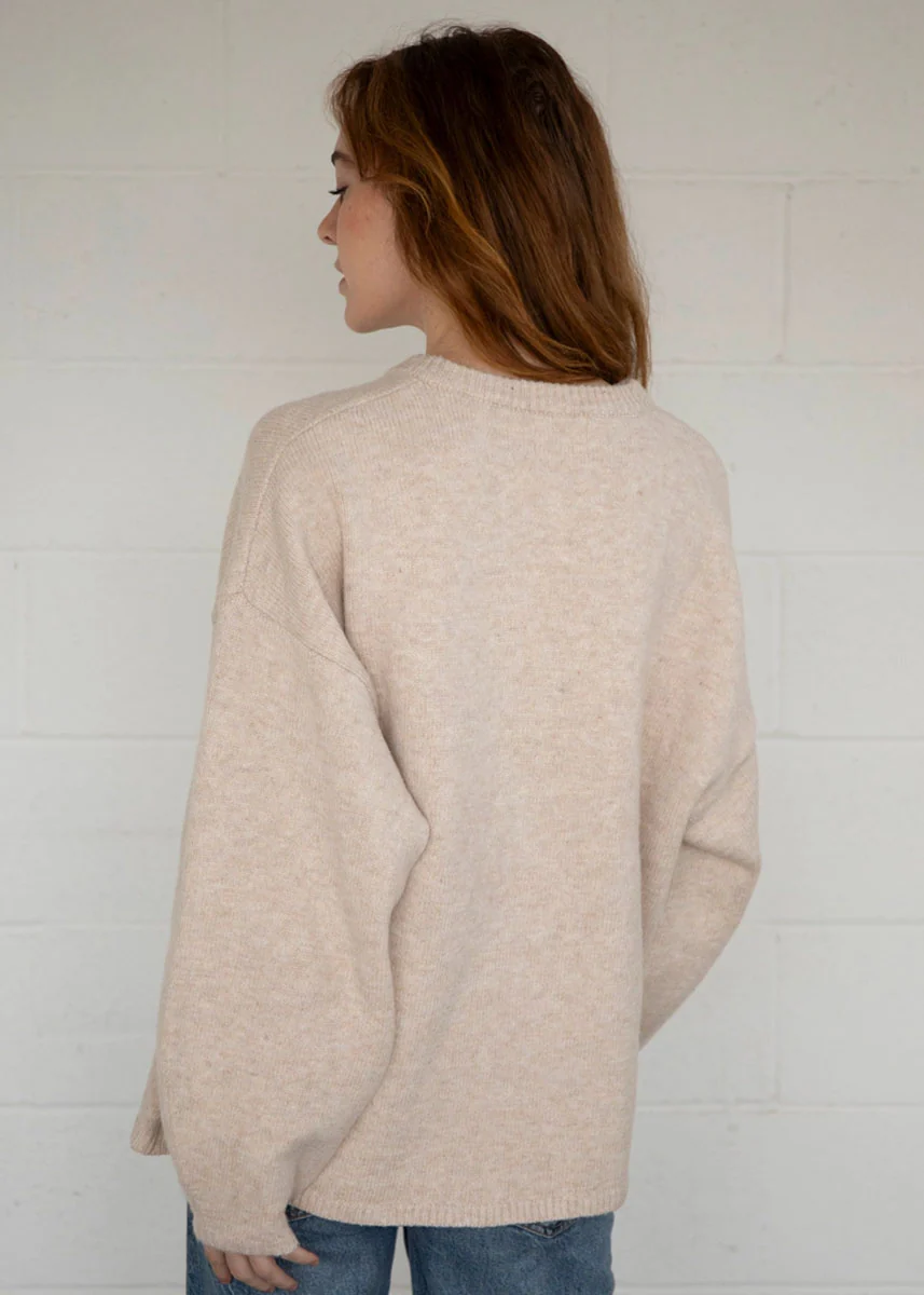 Juniper Cardigan - Oatmeal - Image 3