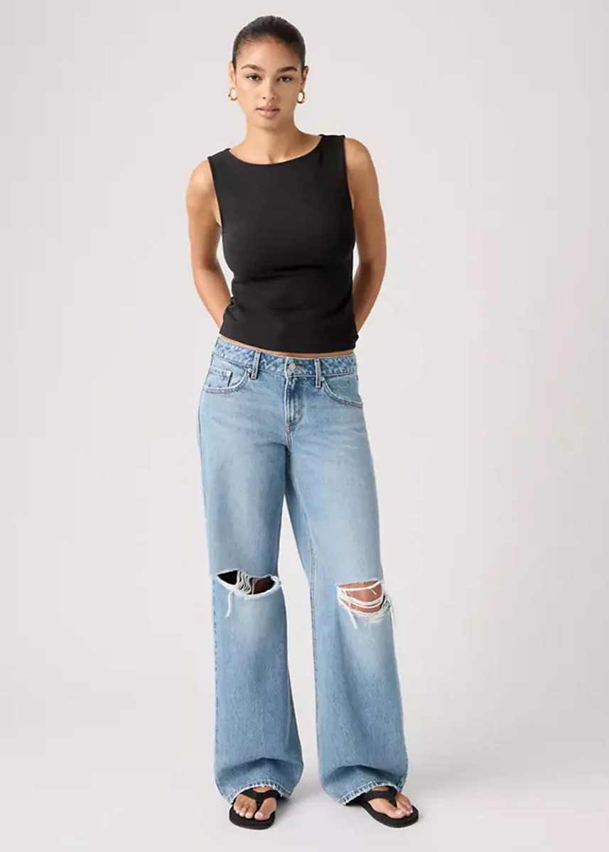 Levi's Low Loose Jeans - Shakey Ground - Image 4