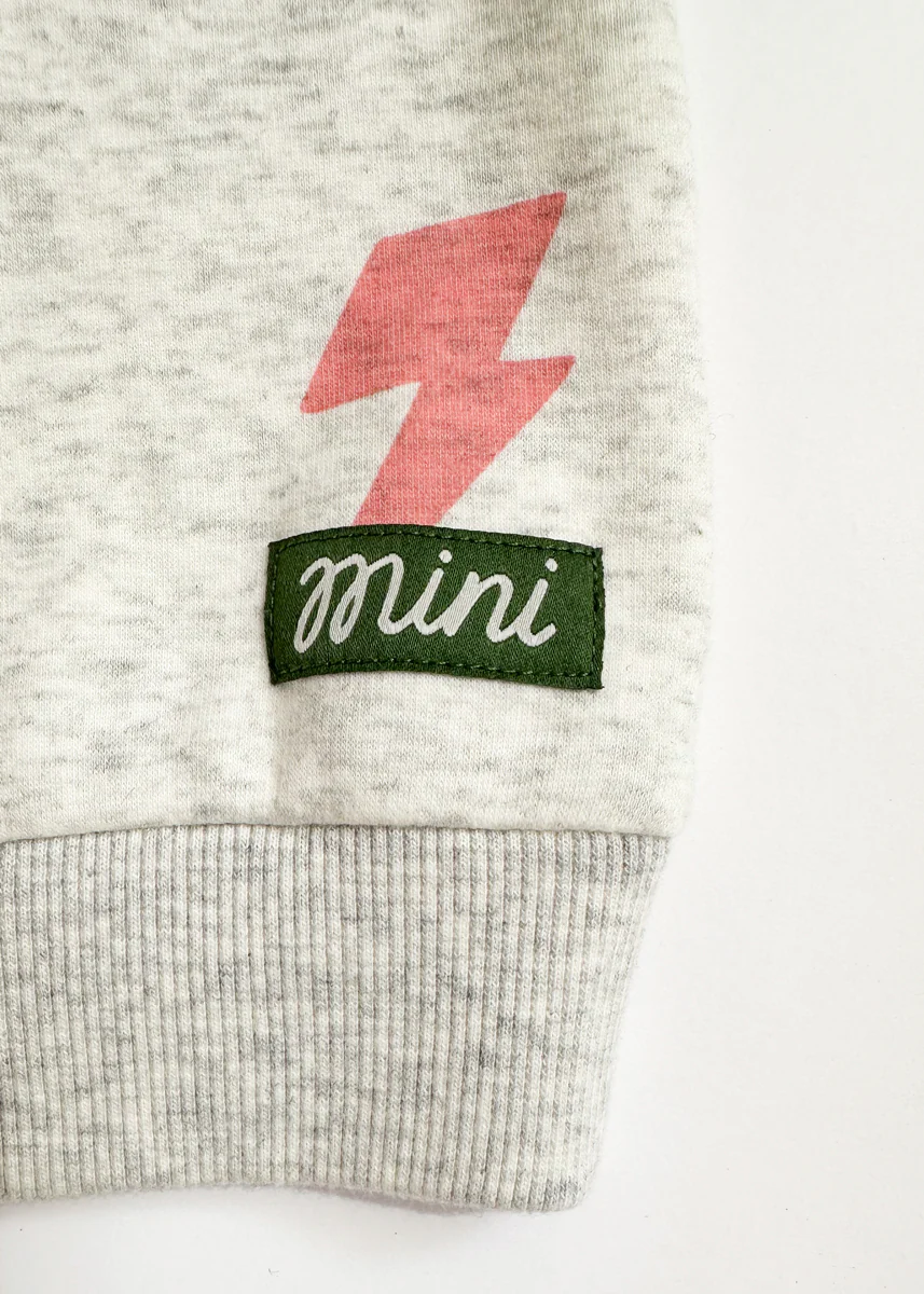 Lightning Bolt Sweatsuit Set - Pink - Image 8
