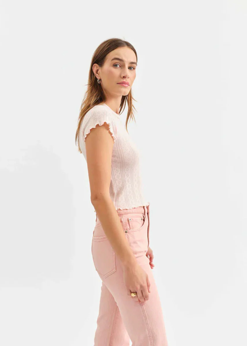 Lily Baby Tee - Peony - Image 2