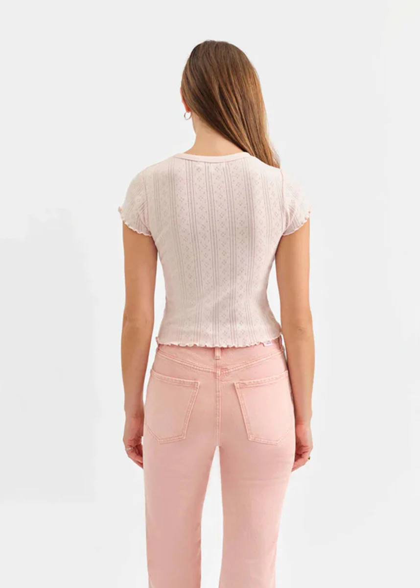 Lily Baby Tee - Peony - Image 3