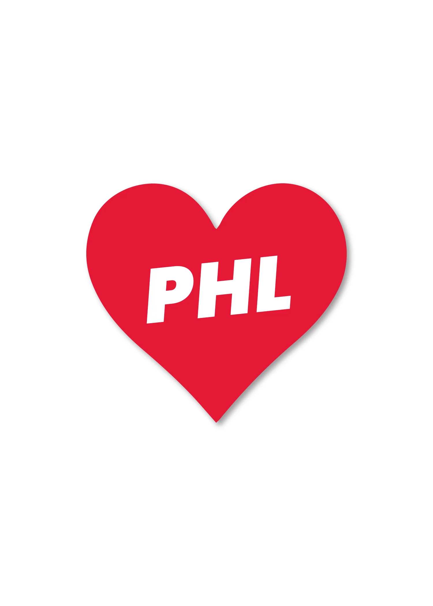 Love Heart Sticker - PHL