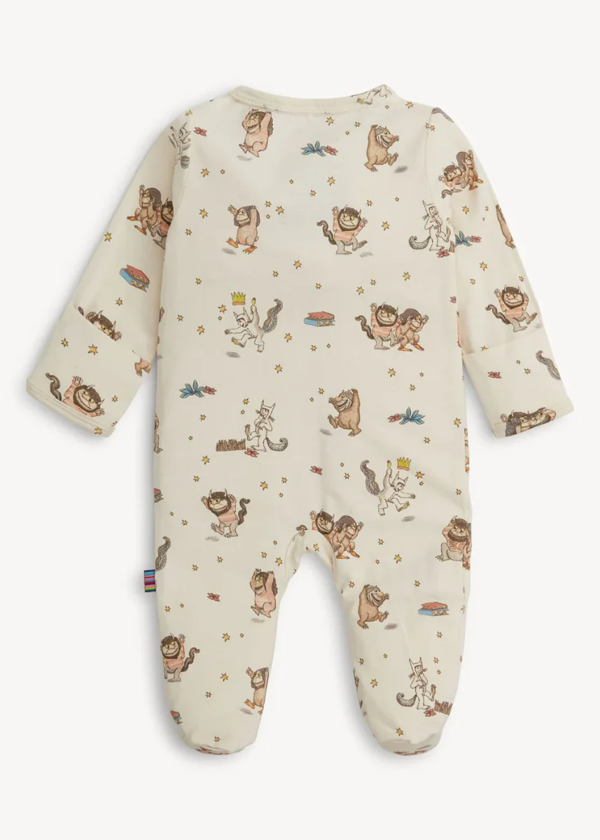 Magnetic Right Fit Footie - Where The Wild Things Are - Image 2