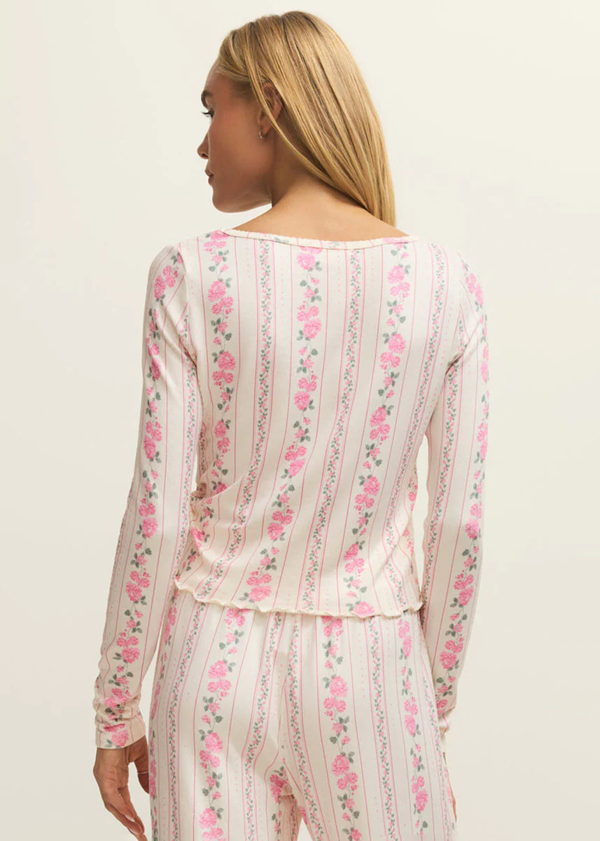 Marseille Boudoir LS Top - Vanilla Ice - Image 4
