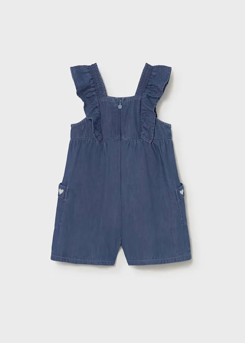 Meg Heart Romper - Dark Denim - Image 2