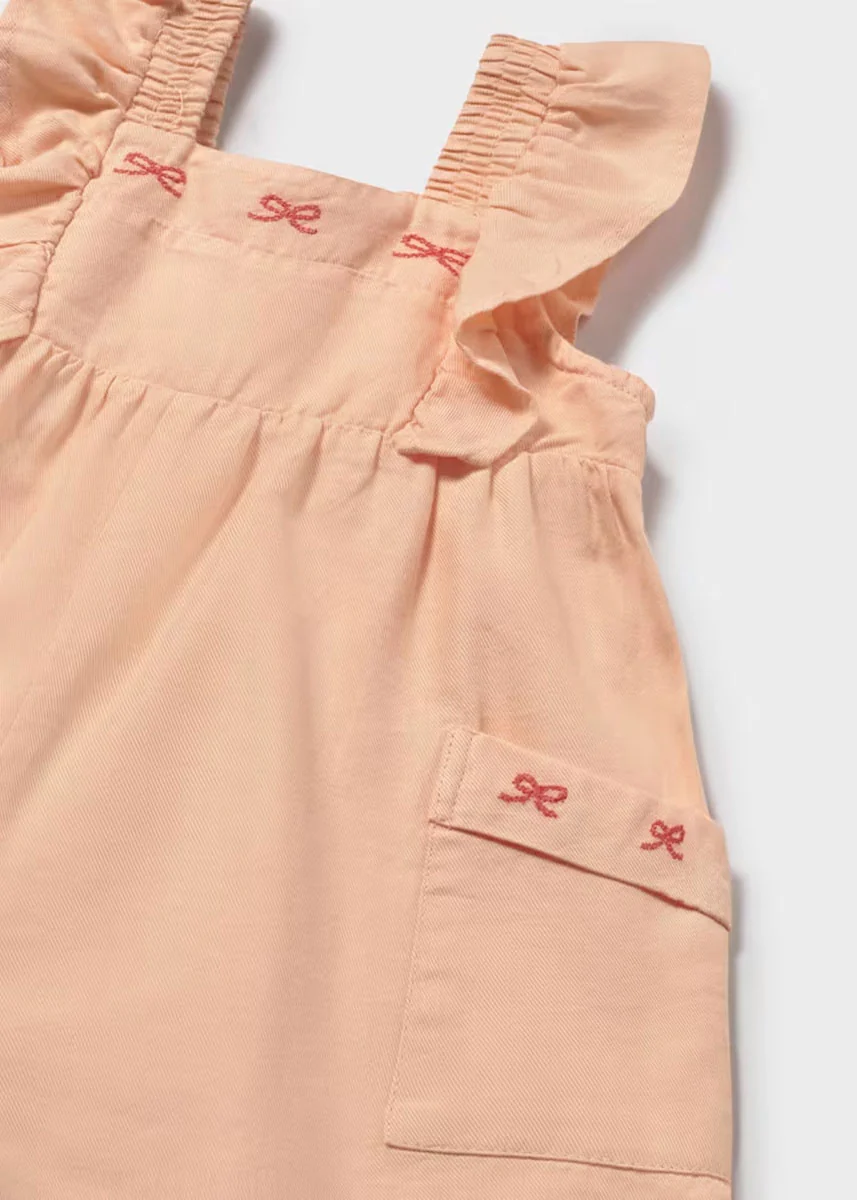 Meg Heart Romper - Tangerine - Image 3