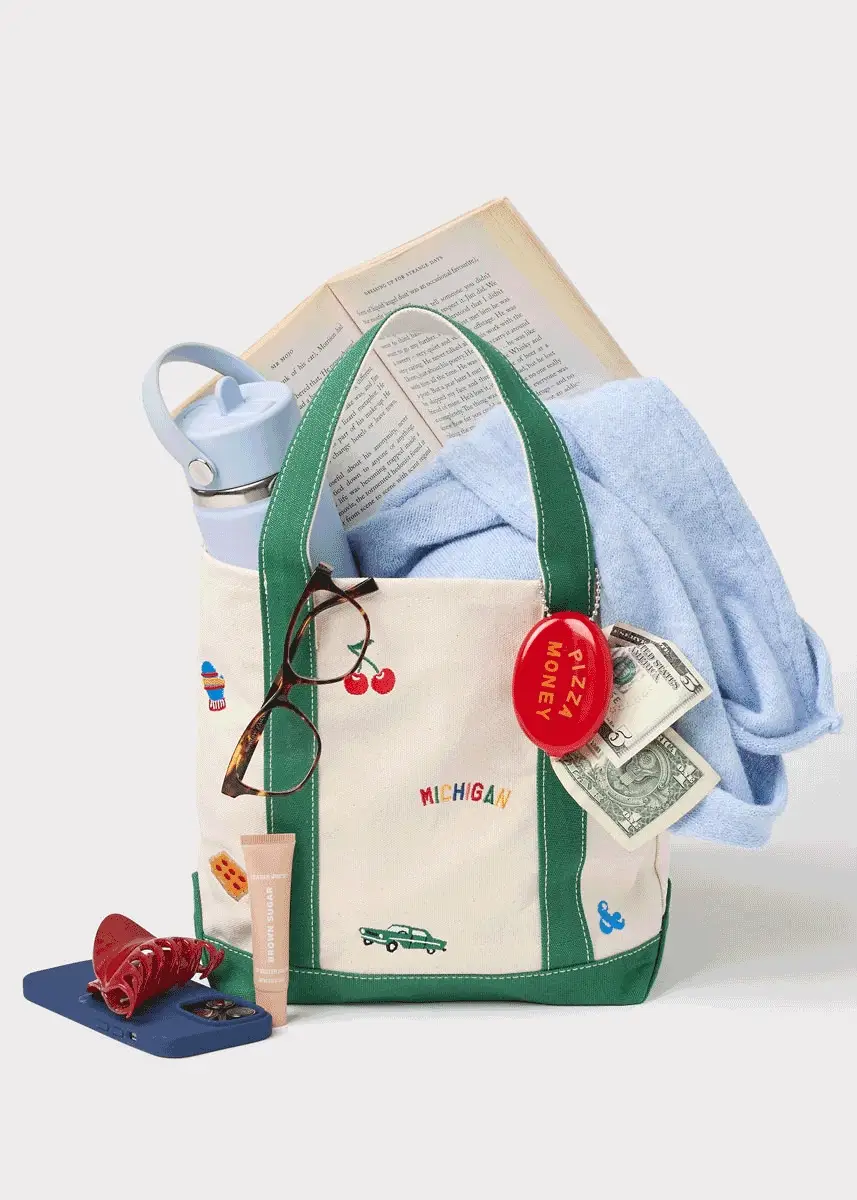 Michigan Icons Small Tote