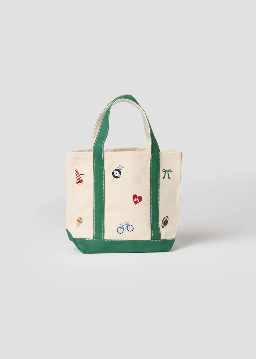 Michigan Icons Small Tote - Image 2