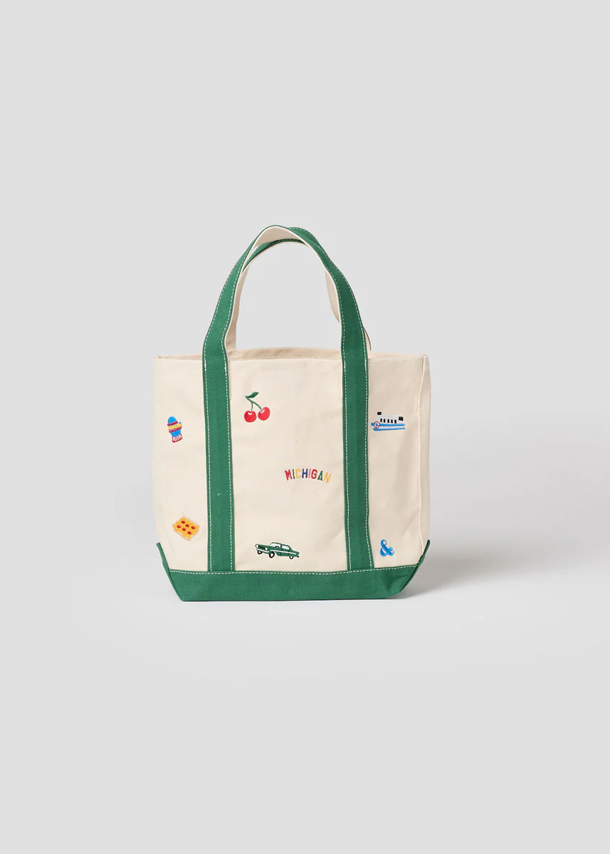 Michigan Icons Small Tote - Image 3