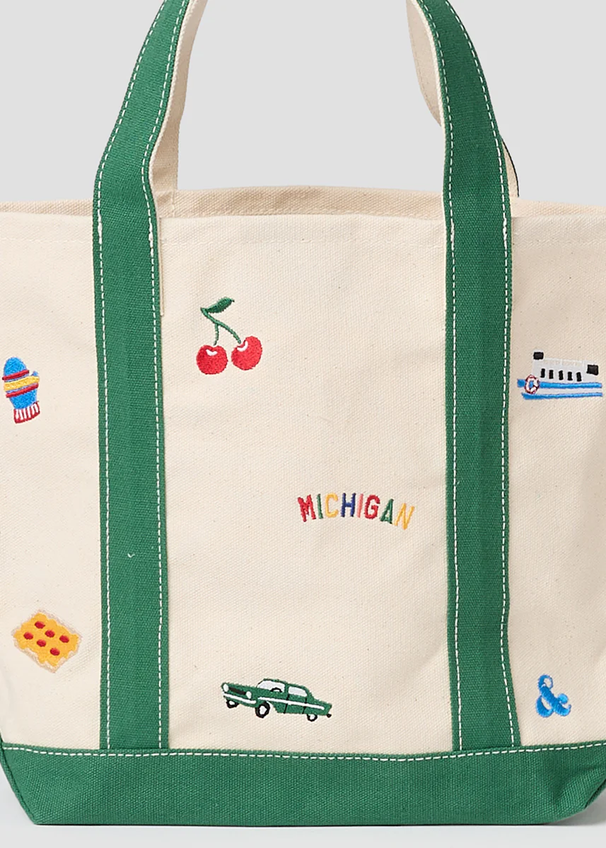 Michigan Icons Small Tote - Image 6