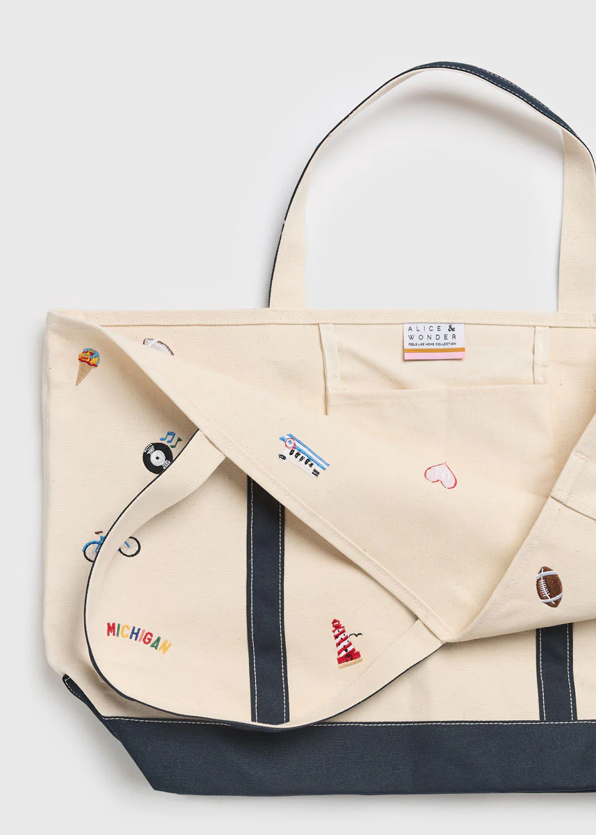 Michigan Icons Tote - Image 3