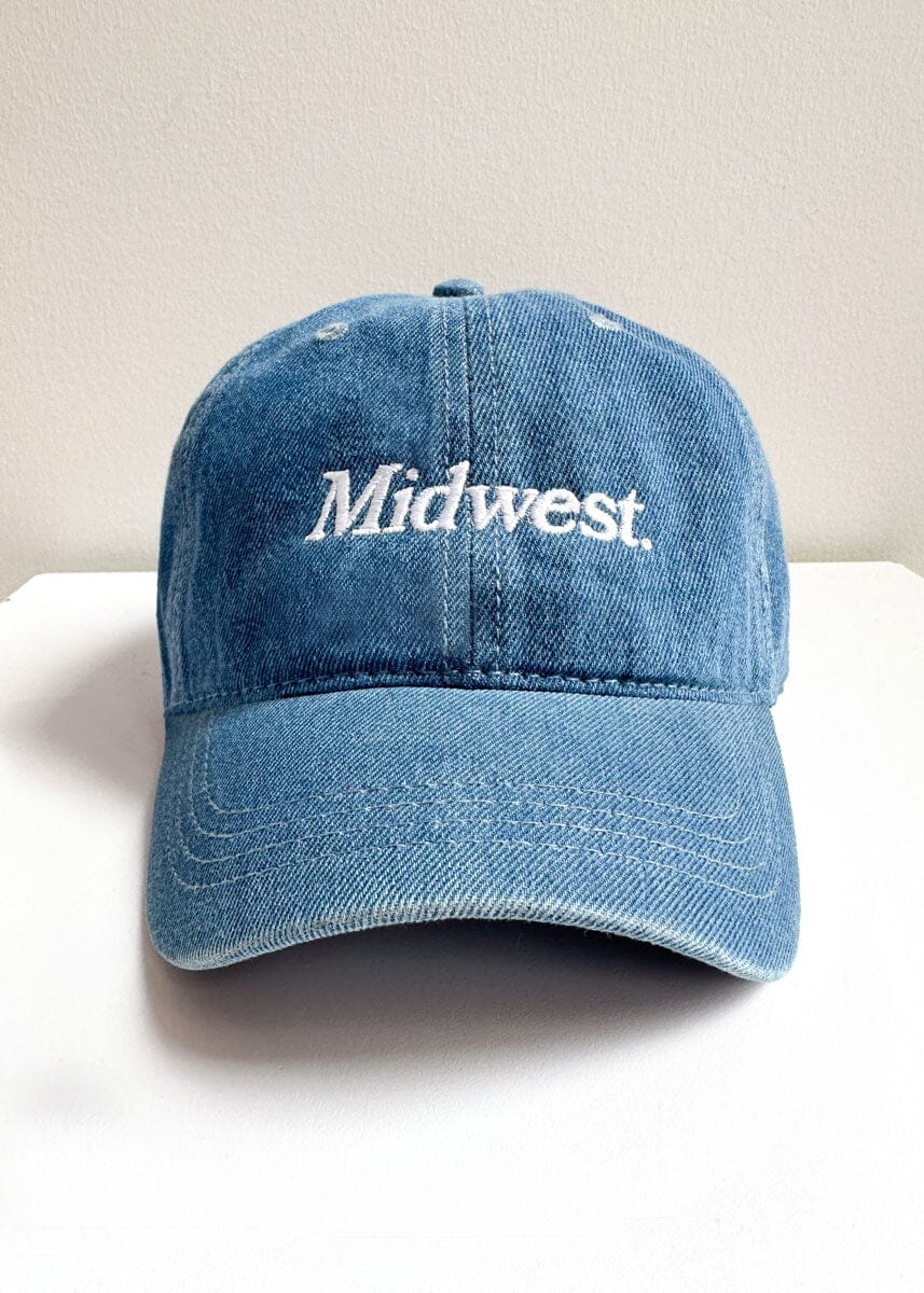 Midwest Dad Hat - Denim