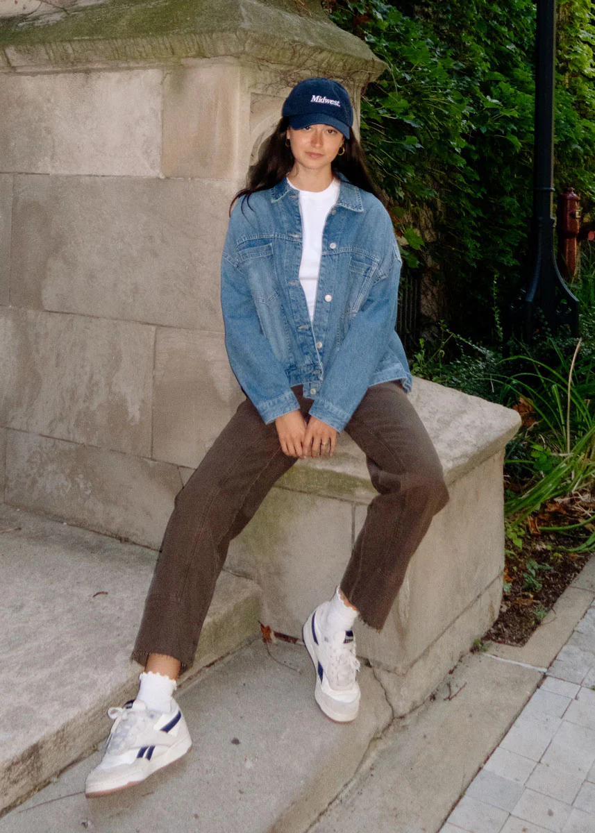 Midwest Dad Hat - Navy - Image 7