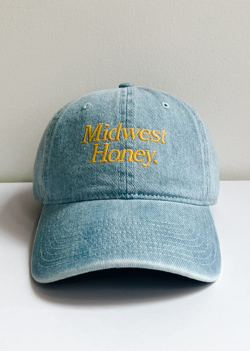 Midwest Honey Dad Hat - Denim