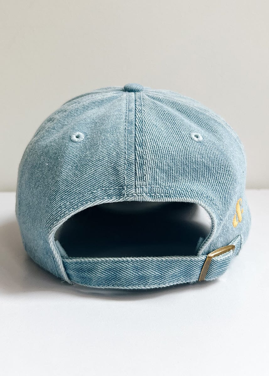 Midwest Honey Dad Hat - Denim - Image 3