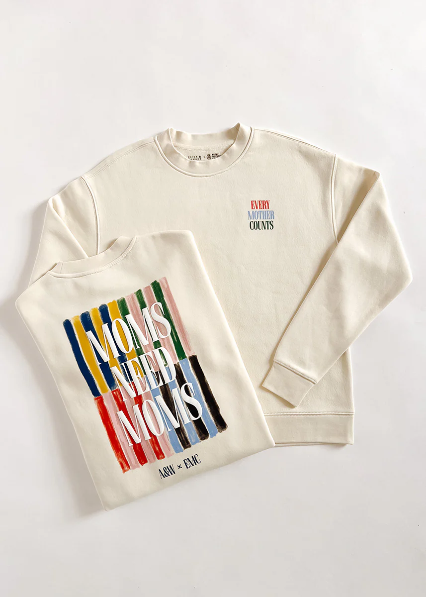 Moms Need Moms Sweatshirt - Image 2