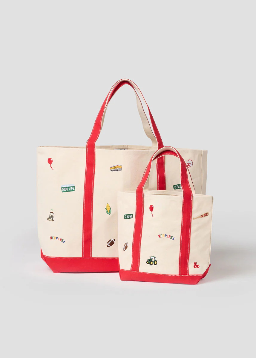 Nebraska Icons Small Tote - Image 4