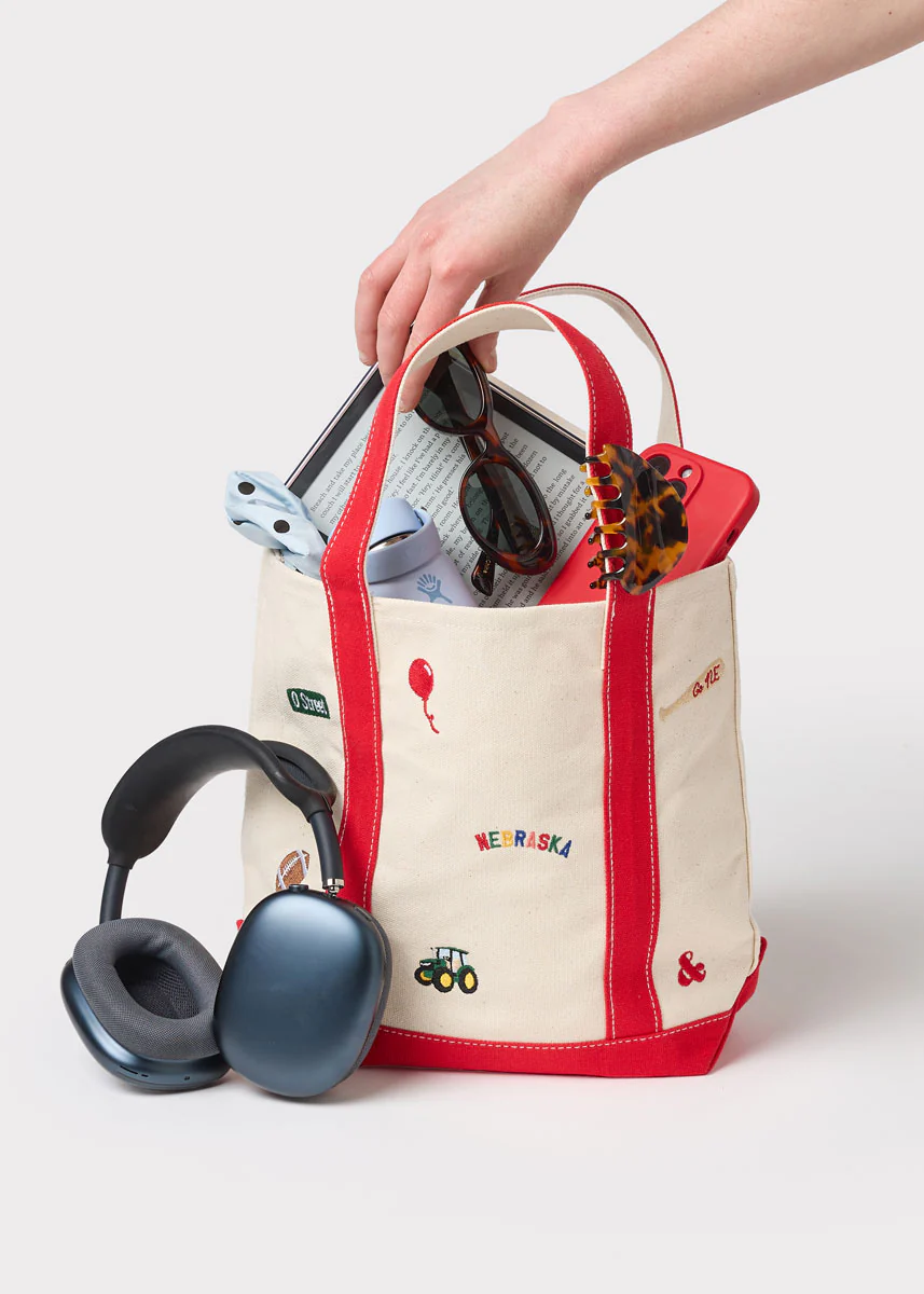 Nebraska Icons Small Tote - Image 5