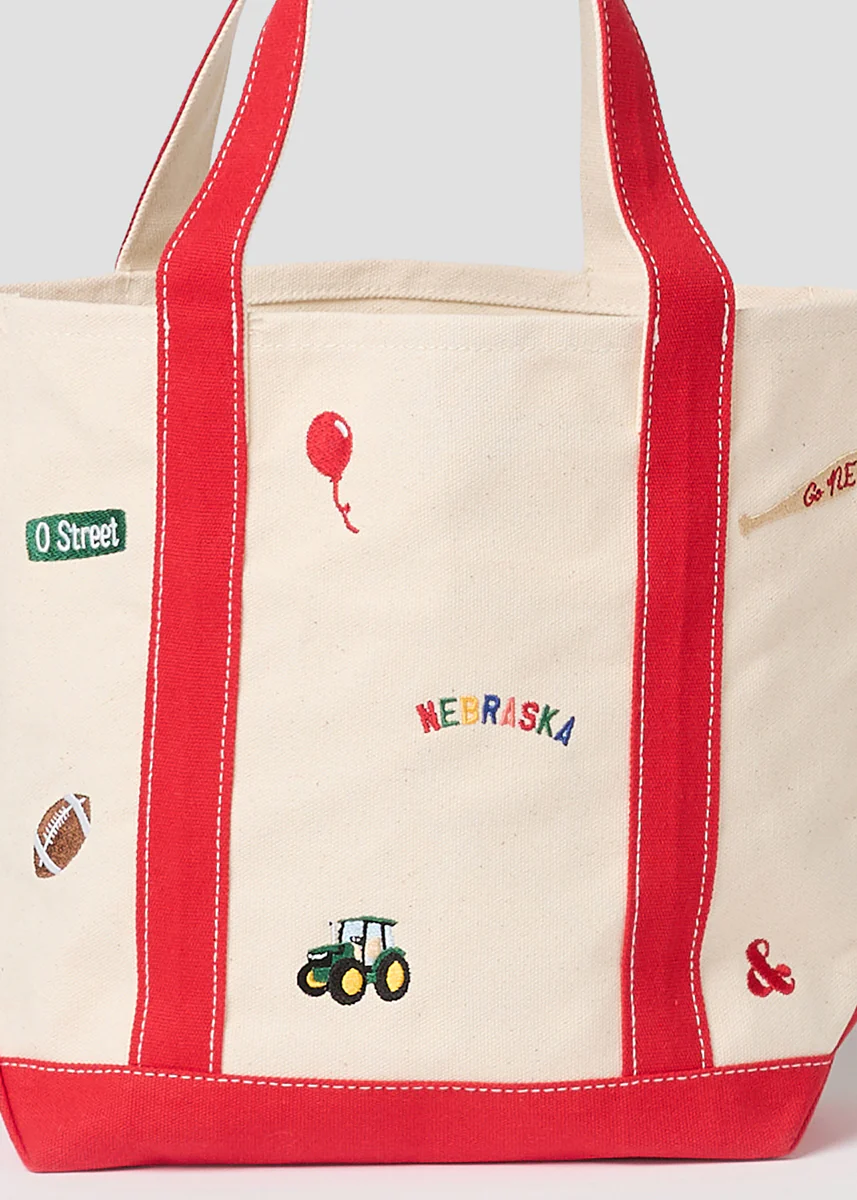 Nebraska Icons Small Tote - Image 6