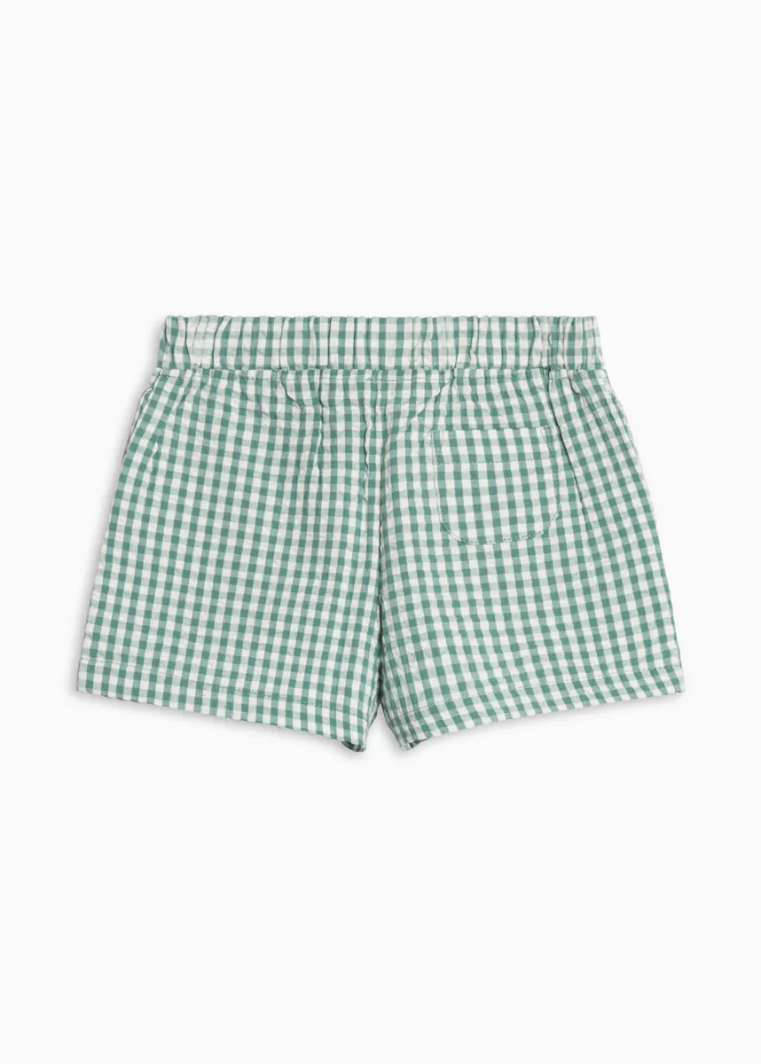 Nixie Seersucker Shorts - Laguna Gingham - Image 3