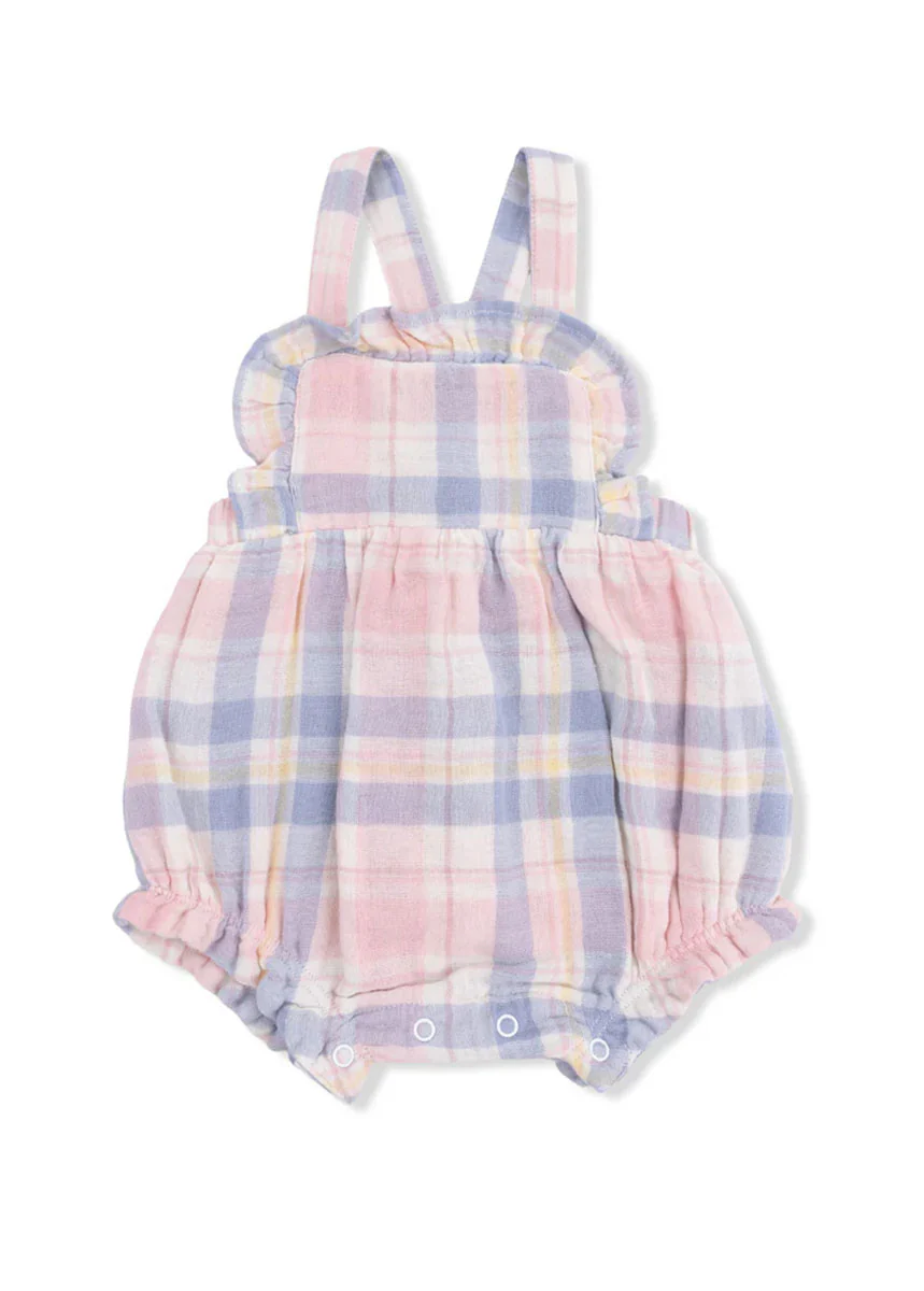 Oxford Bubble - Dusty Plaid