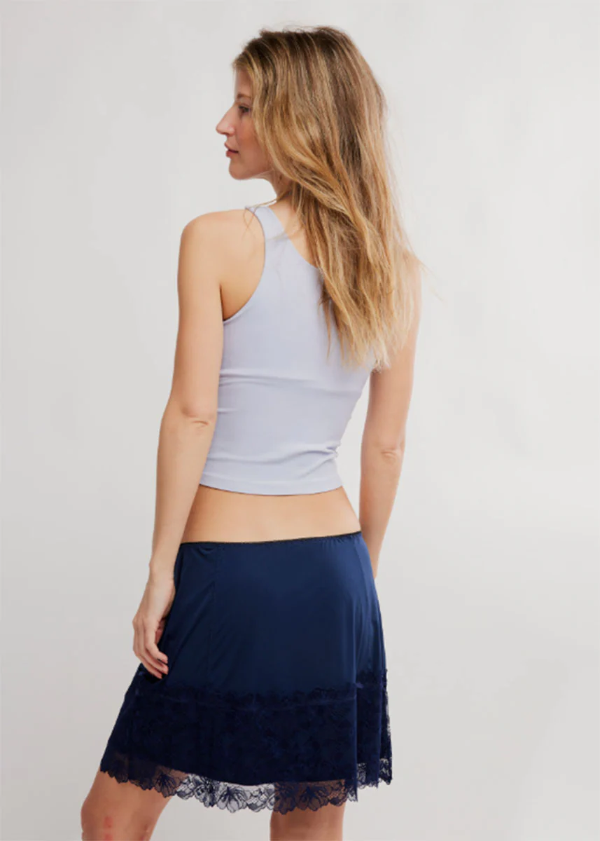 Party Crashers Half Slip Skirt - Deeper Iris - Image 4