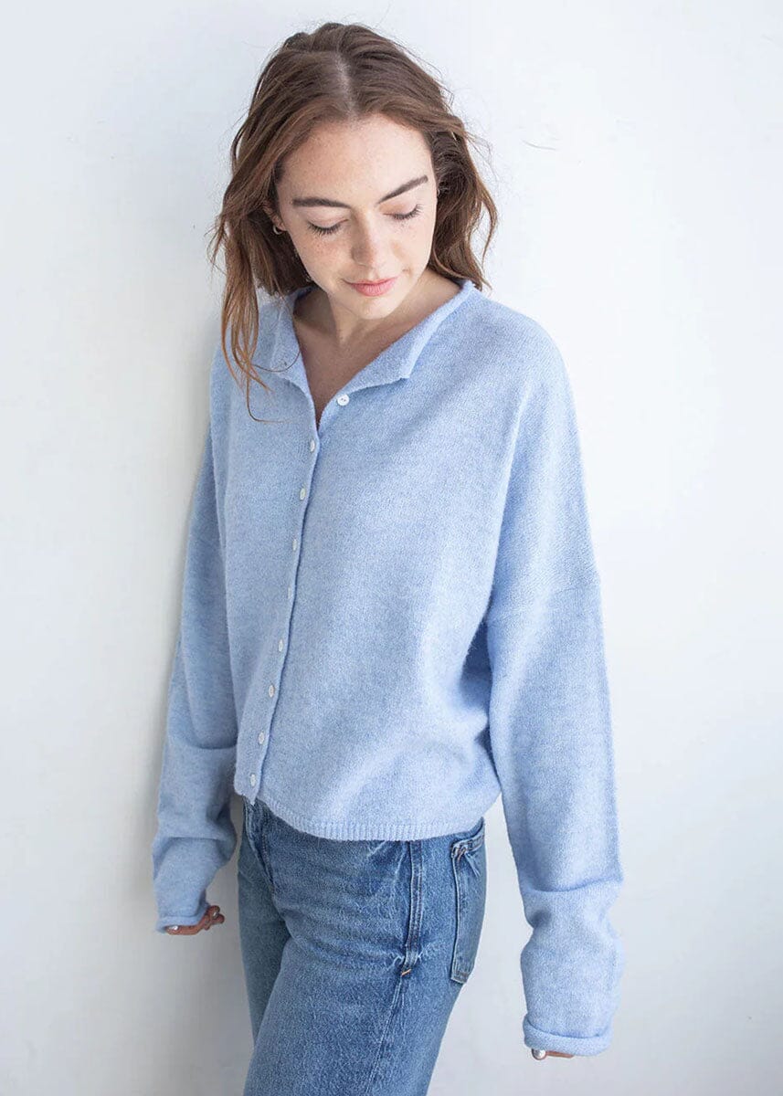 Piper Cardigan - Sky Blue - Image 2