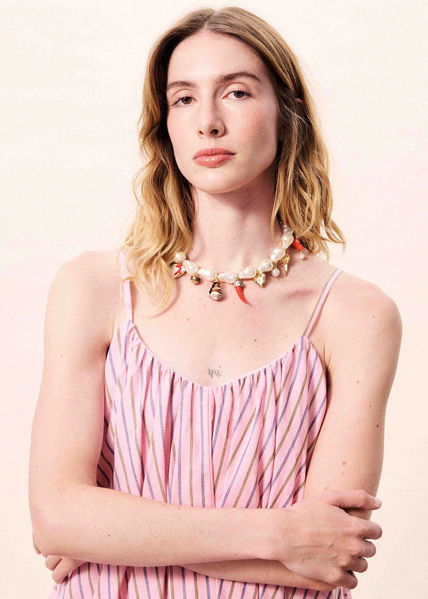 Poroa Dress - Rose - Image 4
