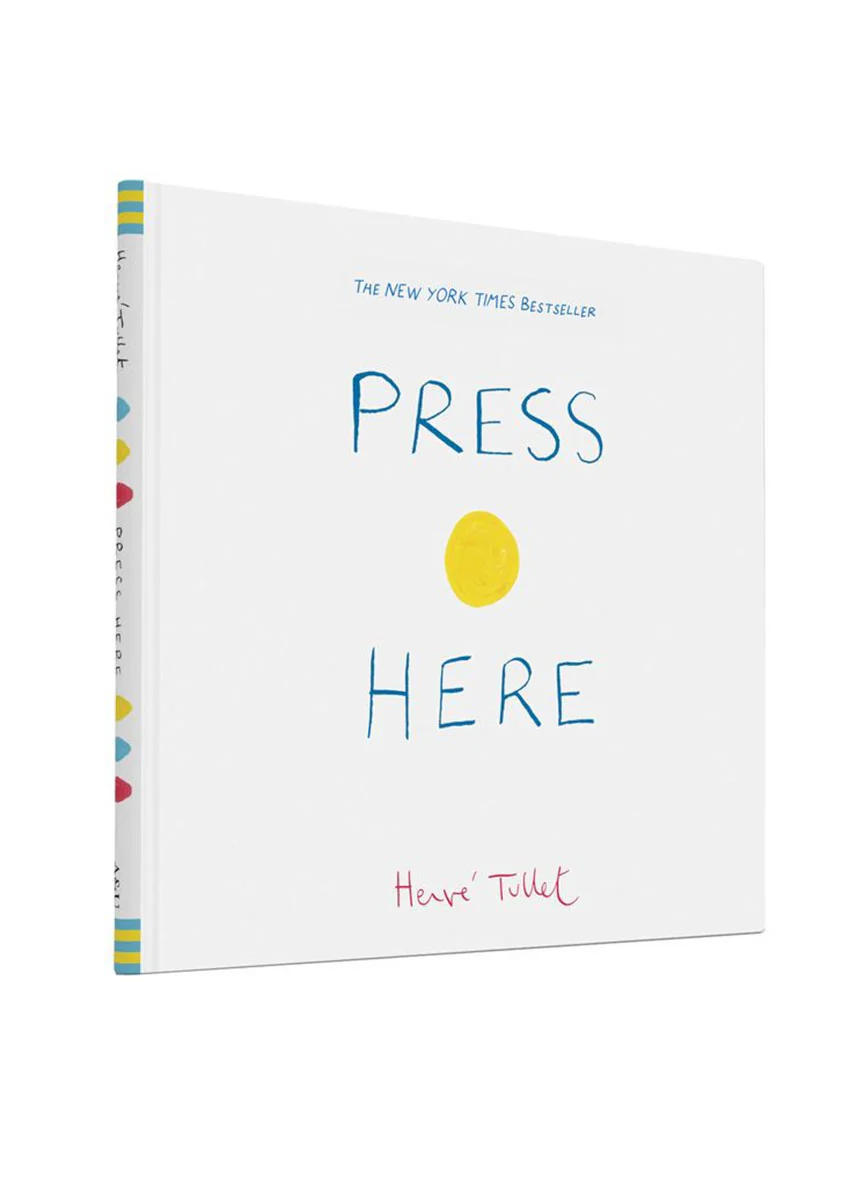 Press Here Hardcover Book