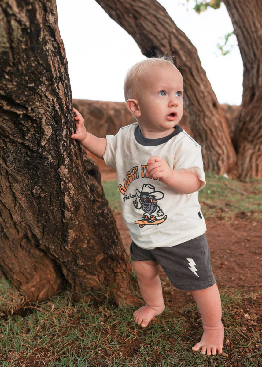 Raisin' Trouble Tee - Natural - Image 3