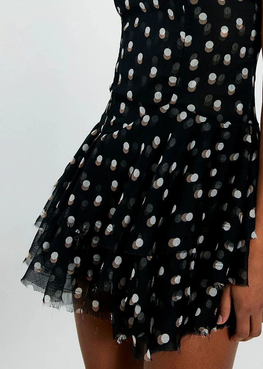 Raven Printed Mini Dress - Night Combo - Image 3