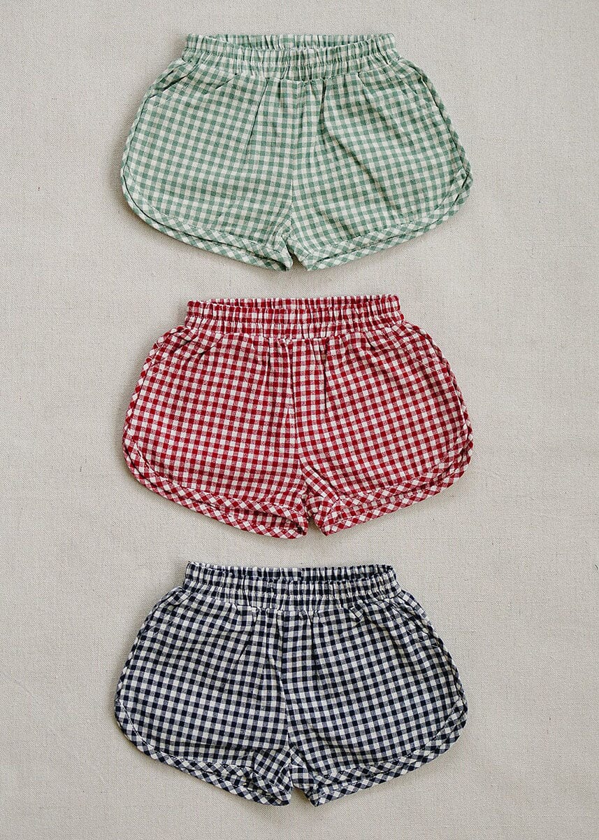 Red Gingham Shorts - Image 2