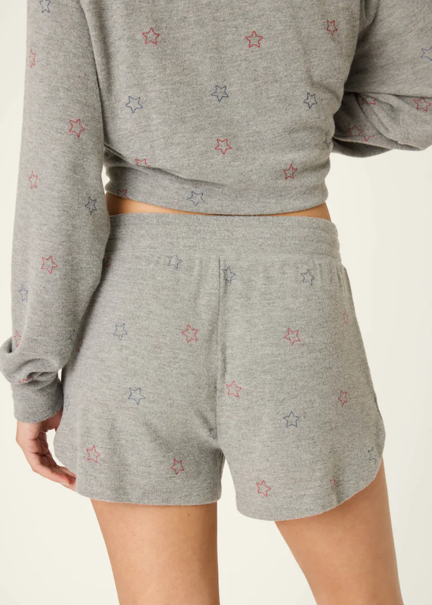 Red, White & Woof Short - Dark Heather Grey - Image 2