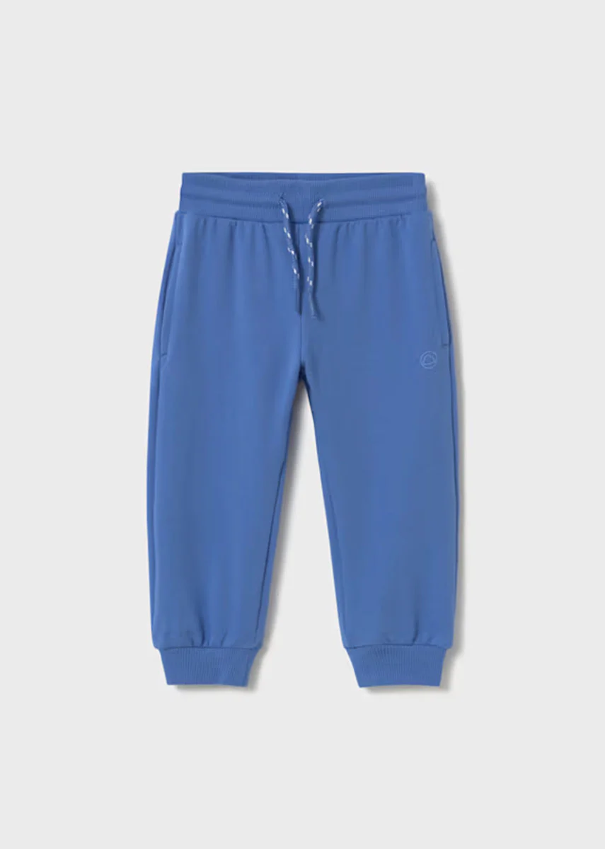 Renley Cuffed Fleece Sweatpants - Blue