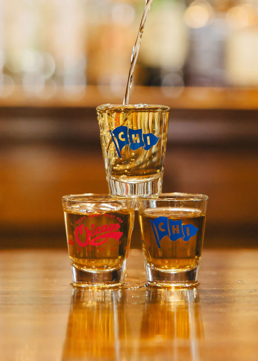 Chi Pennant Shot Glass - Image 5