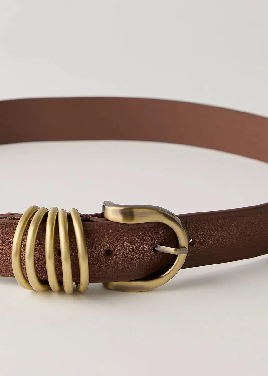 Rori Leather Belt - Cognac - Image 3