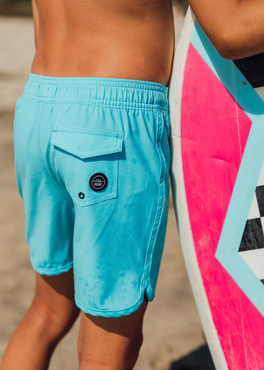 Scallop Boardshort - Ocean Blue - Image 4