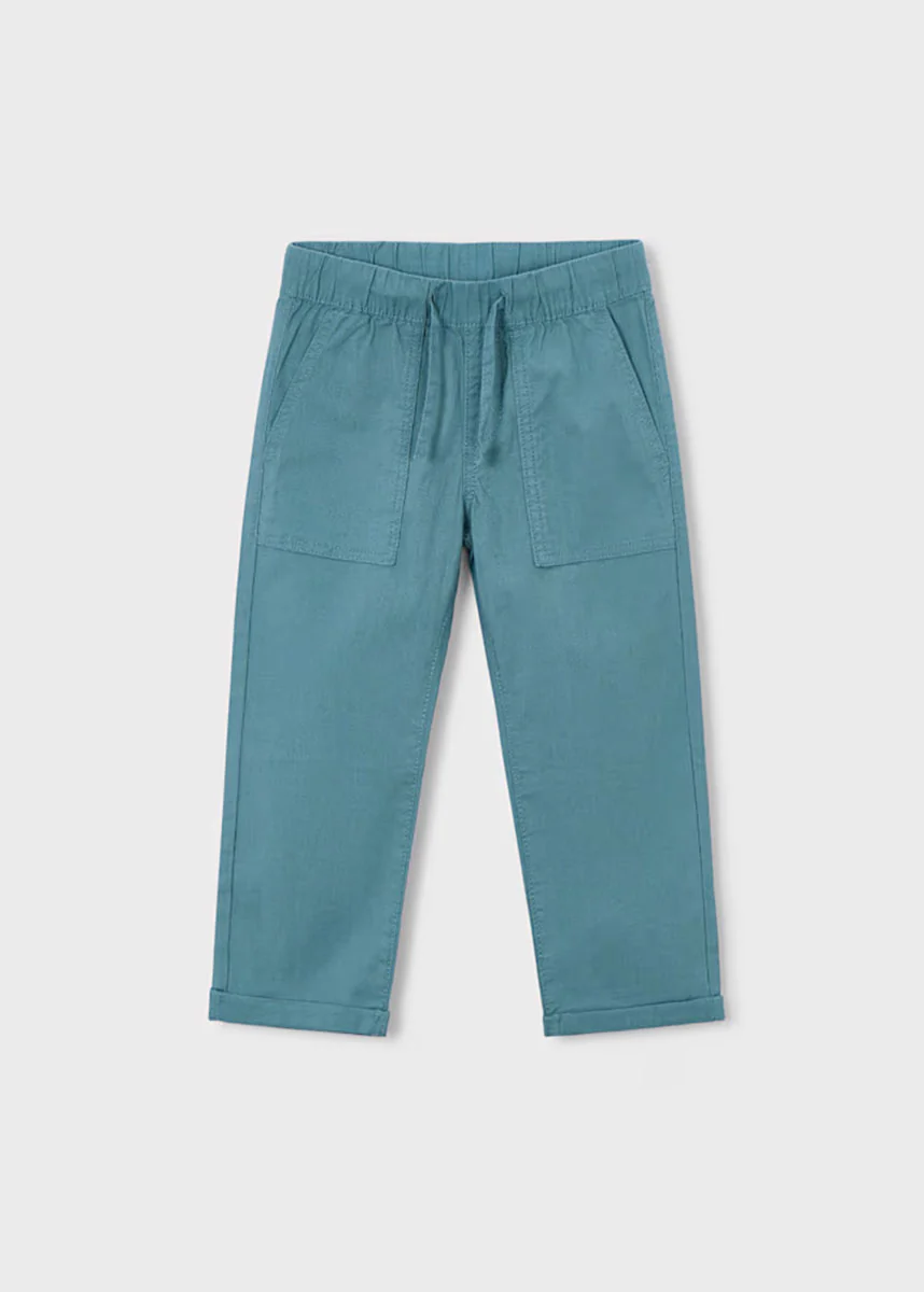 Shane Linen Jogger Pant - Seaweed