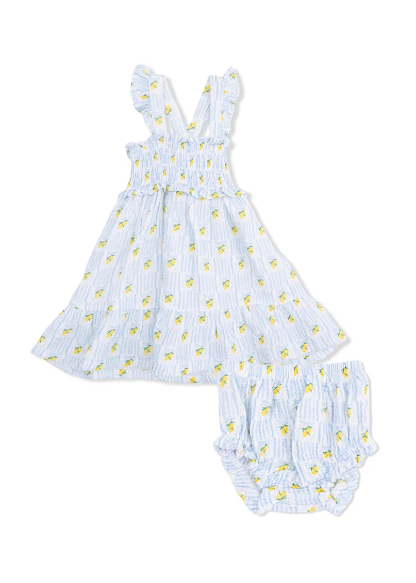 Smocked Ruffle Sundress - Lovely Lemons - Image 3