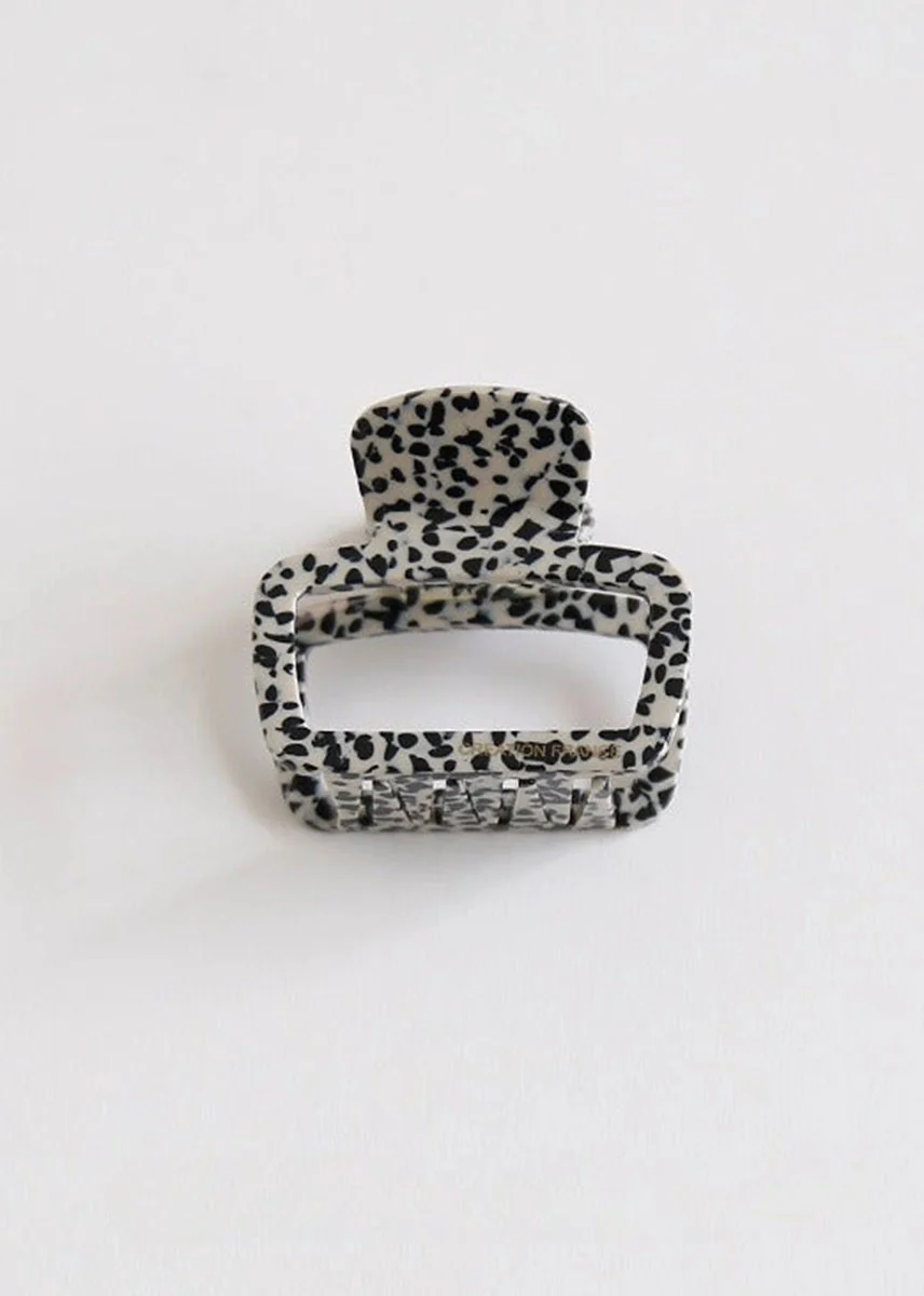 Square Claw Clip - Spots