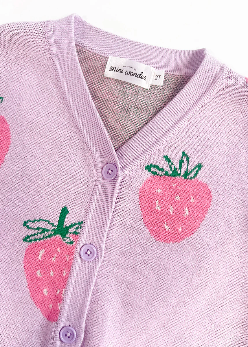 Strawberries Cardigan - Image 6