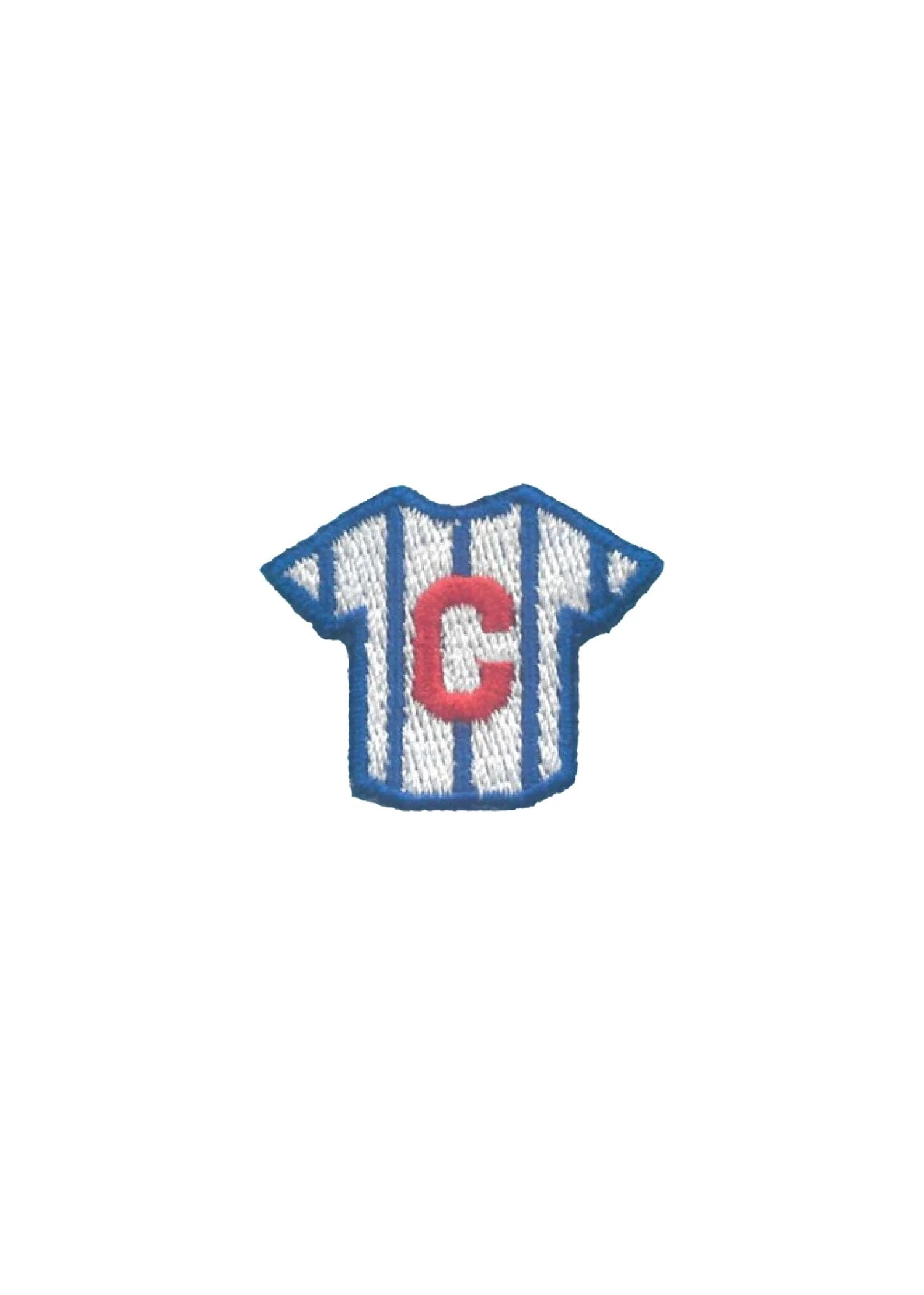 Striped Jersey Patch - Blue & Red - Image 2