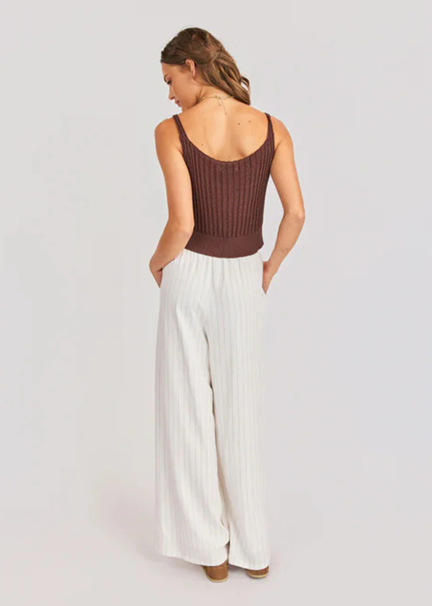 Sugarloaf Stripe Pants - White - Image 2