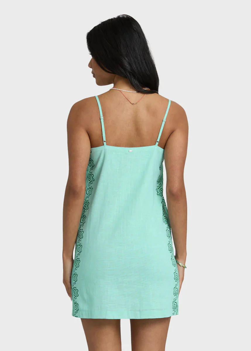 Sun Rays Mini Dress - Pool Blue - Image 4