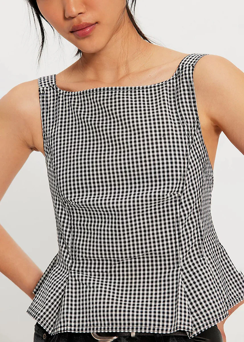 Sunfaded Top - Black & White Combo - Image 3
