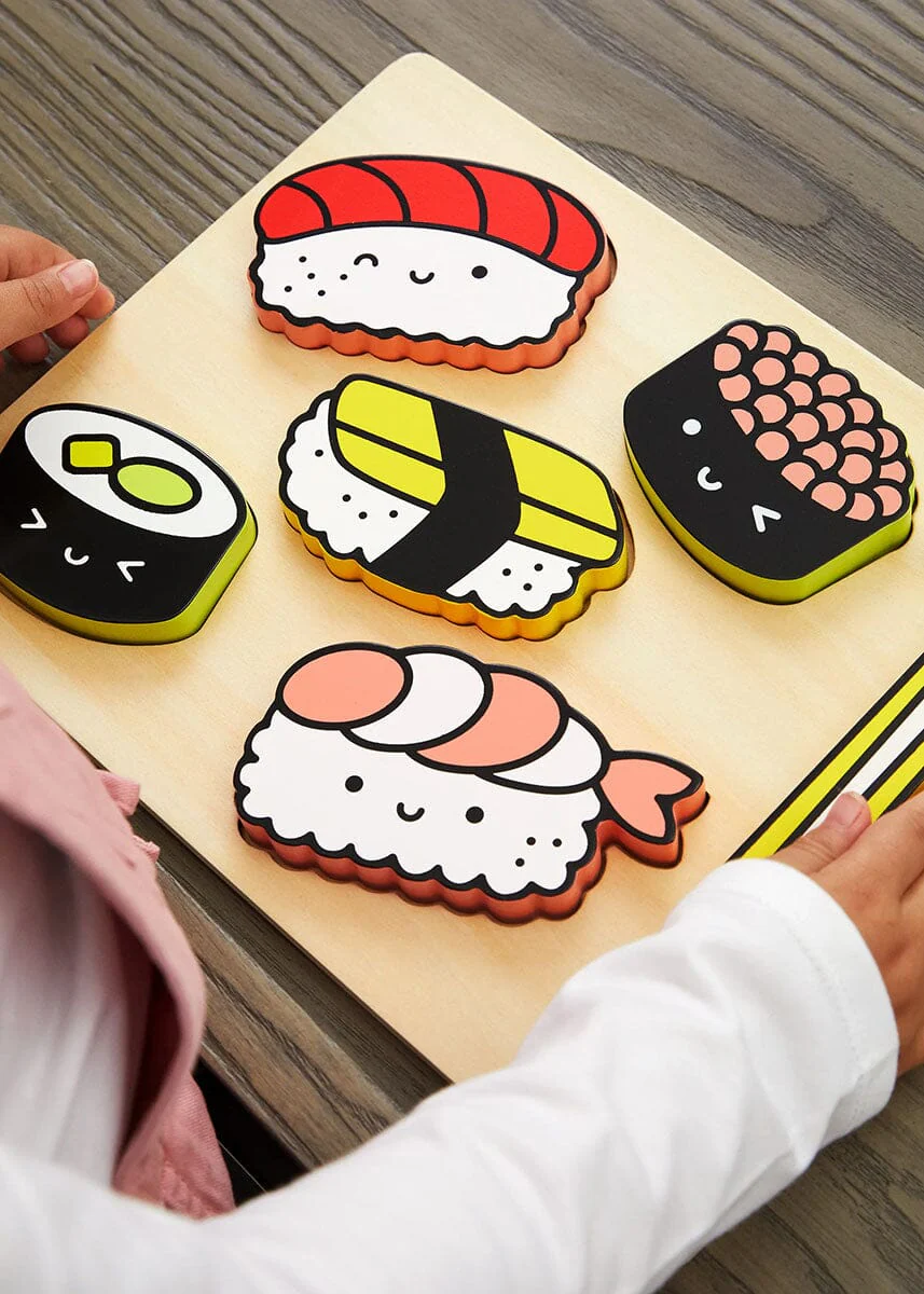 Sushi Friends Wooden Tray Puzzle - Image 4