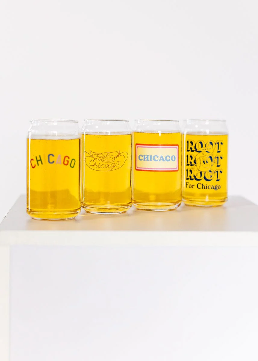 Sweet Home Chicago Can Glass - Image 6