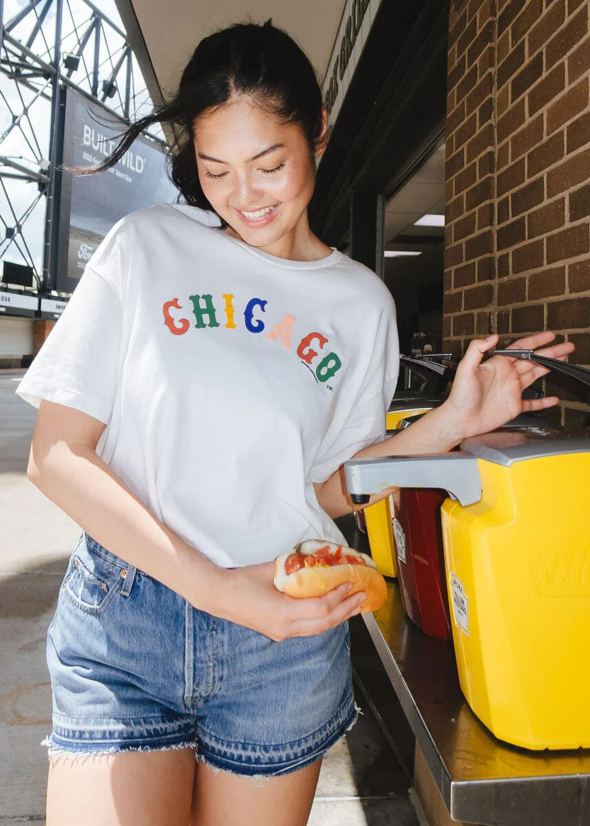 Sweet Home Chicago Crop Tee - White Sox - Image 6