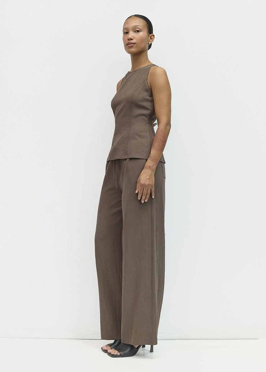 The Jodi Pants - Brown - Image 2